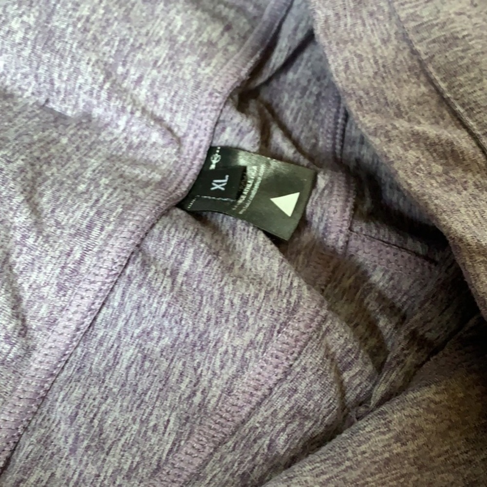 Purple Heathered Balance Joggers